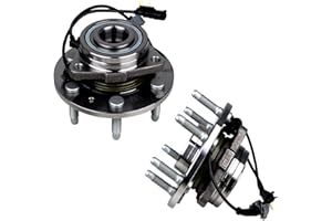 KUSATEC 515160 2PCS Front Wheel Bearing and Hub Assembly Compatible with for Chevy Tahoe Suburban Silverado 2014-2019, GMC Yukon 1500 2014-2019, Cadillac Escalade XTS 2015-2019, 6 Lug Bolts w/ABS