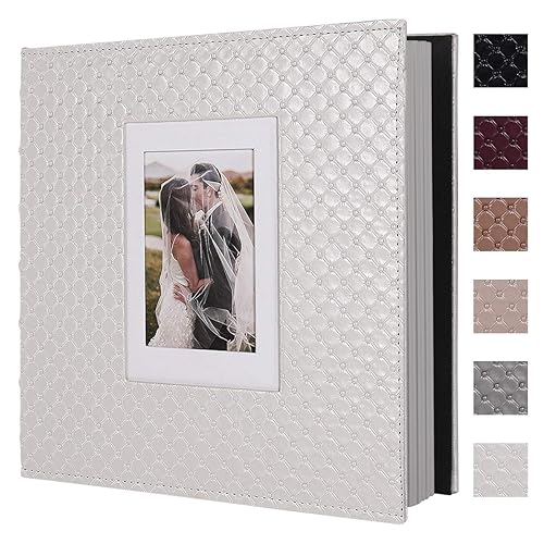 RECUTMS 60 Pages DIY Scrap book Photo Album 4x6 5x7 8x10 Pictures