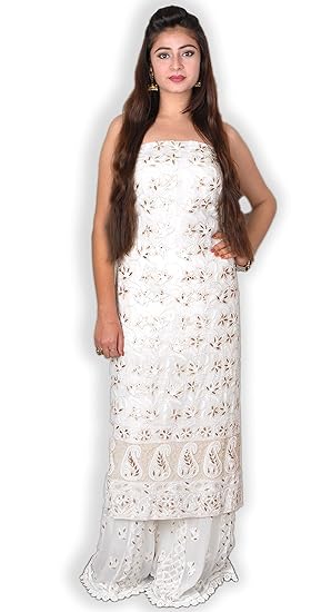 chikankari kurta amazon