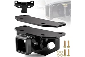 A-DCWMOOL 13034 Class 3 Trailer Hitch Receiver for Lexus GX460 2010-2024, 2" inch Hitch Receiver with Bolts Black Trailer Hitch with Anti-Rust Gloss Powder Coat