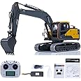 wheelfun Double E RC Hydraulic Excavator for 1/14 EC160E E111 Alloy Remote Control Diggers Model I6S Radio Controller Light