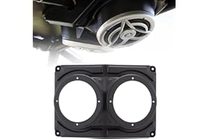 A & UTV PRO UTV Overhead Speaker Pods Enclosure,6.5 inch Roof Mount Universal Waterproof Speaker Mount Box for Polaris RZR, C