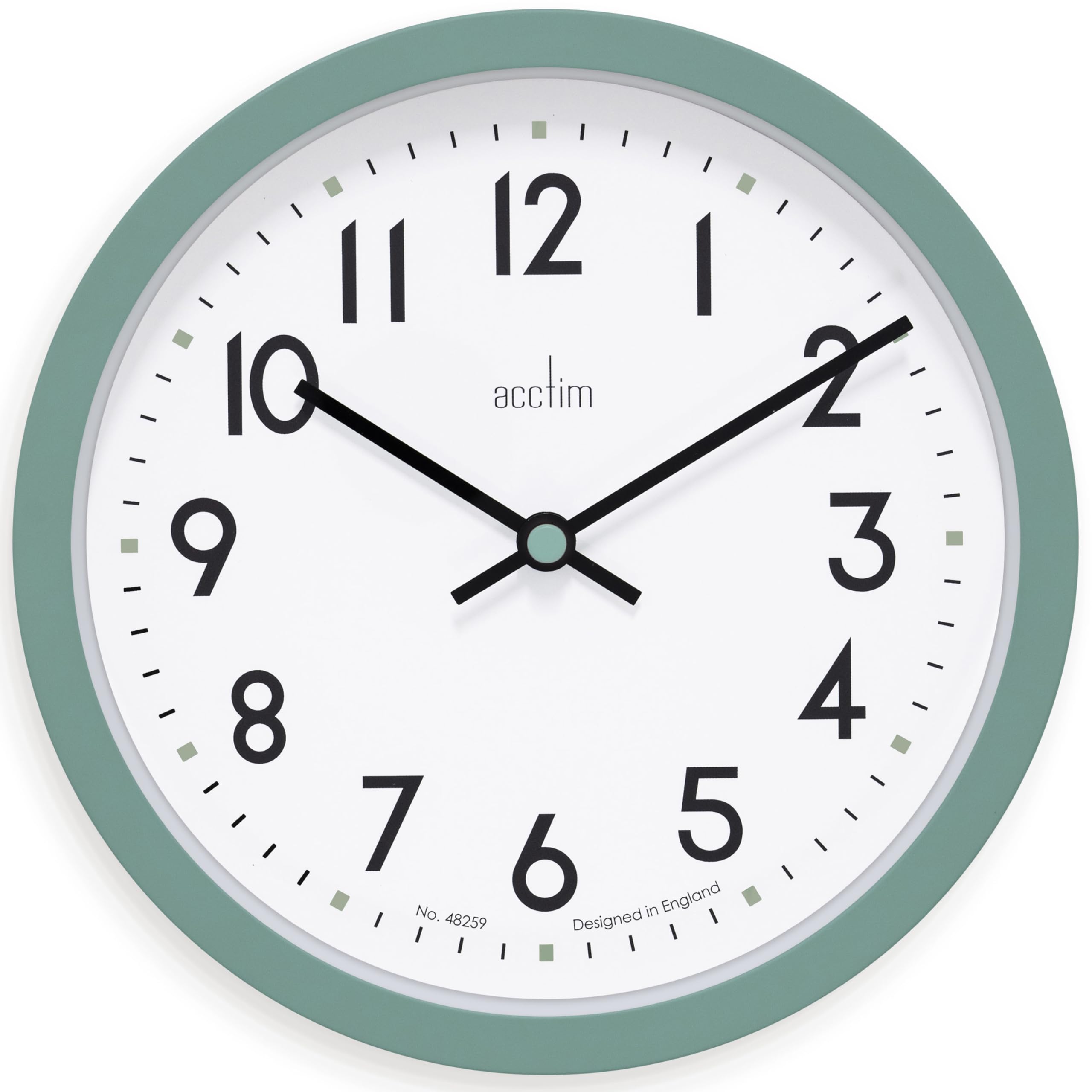Acctim Elstow 22845 Wall Clock in Meadow Green — image 1