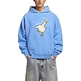 Aelfric Eden Embroidery Duck Pullover Hoodie Women Graphic Print Hooded Sweatshirt Unisex Oversized Casual Street Y2K Tops