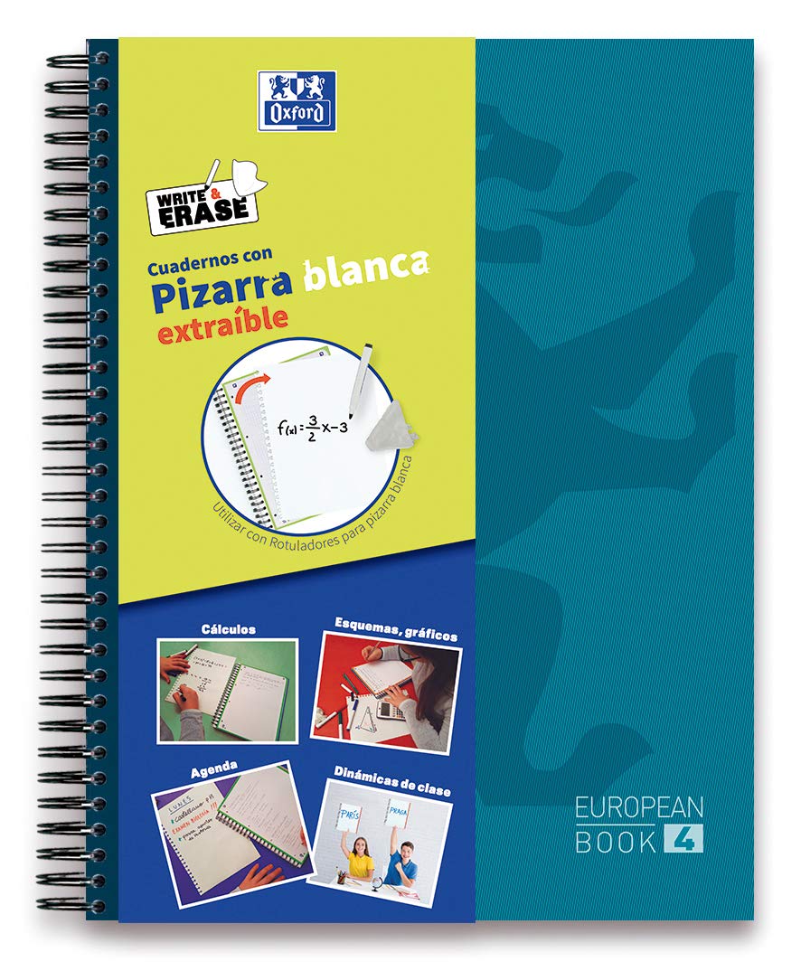 Oxford 120Cud5x5-A4 lined pad+blackboard