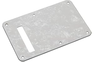 Fender Modern Backplate, Stratocaster - White Moto
