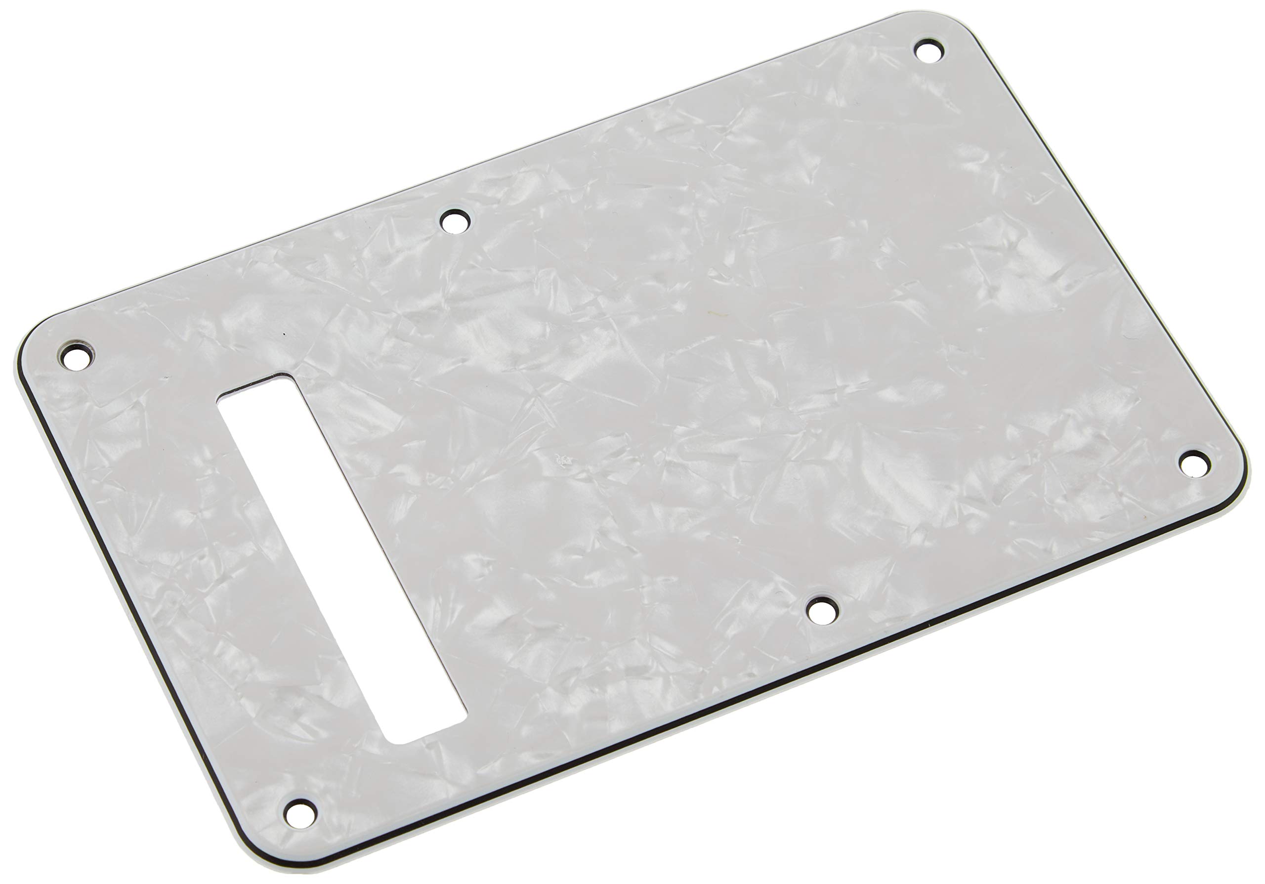 Fender Modern Backplate, Stratocaster - White Moto