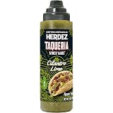 HERDEZ TAQUERIA STREET SAUCE Cilantro Lime (Pack of 8) 9 oz Squeeze Bottle | Fresh &amp; Citrusy Taco Sauce&ndash; Authentic Mexican Flavor