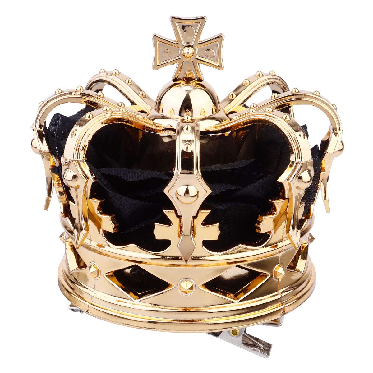 Mini Crown Hair Clip, Halloween Mini Crown Headband for Women & Kids Halloween Headdress Party Queen Headdress, Hair Accessories for Birthdays, Cosplay