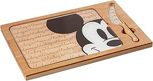 Disney Classics Mickey Mouse Icon 3-Piece Cheese Serving Set