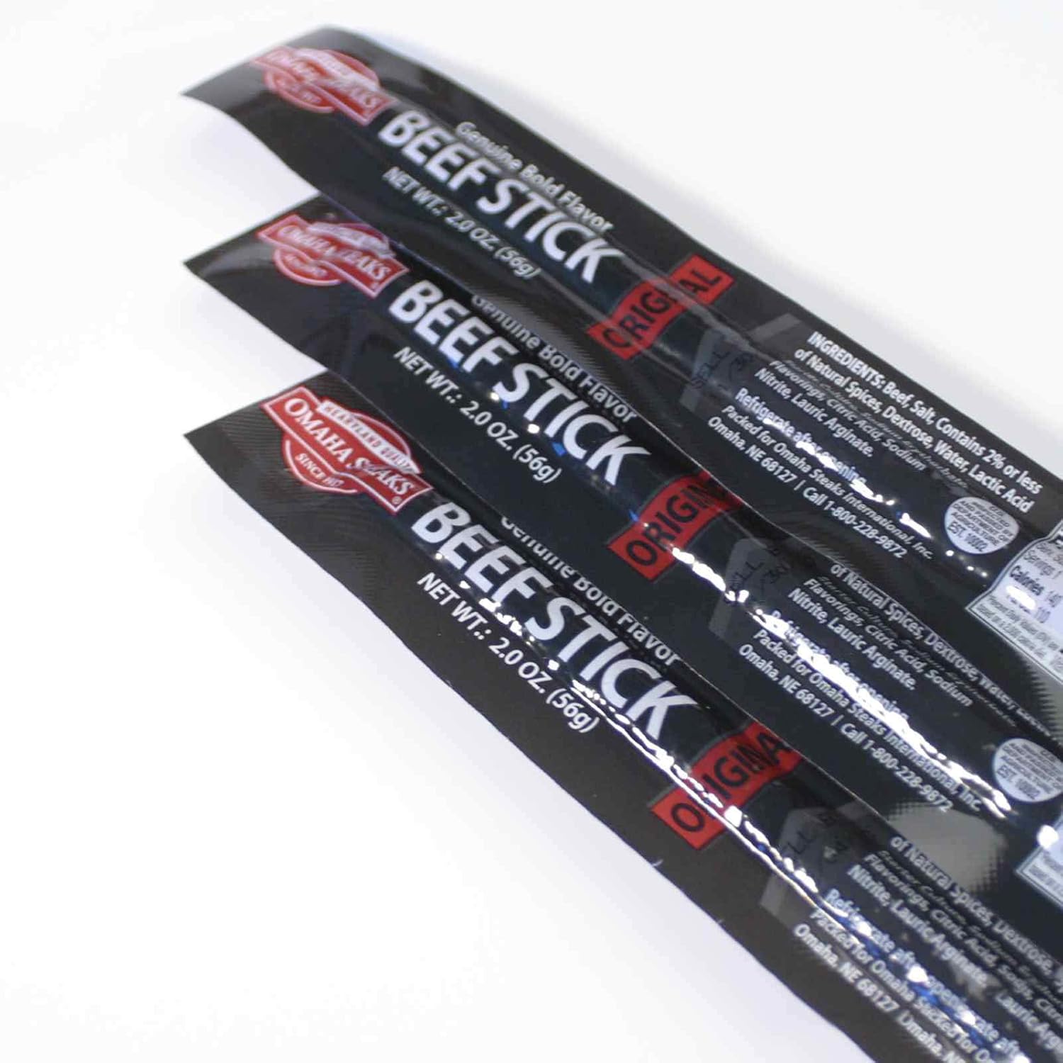 12 (2 oz. pkgs.) Beef Sticks Grocery & Gourmet Food