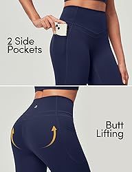 IUGA Compression Leggings with Pockets for Women