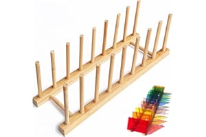 ILLUCKAI Stained Glass Sheets Organizer Rack Stained Glass Suppliers(1 Pack)