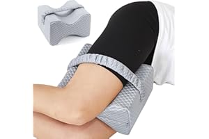 UJPFEO Knee Pillow for Side Sleepers,Cooling Leg Pillow for Sciatica, Knees,Back,Joints Between Legs,HIPS Pain Relief When Side Sleeping,Spine Aligning Support for Surgery Recovery, Pregnancy