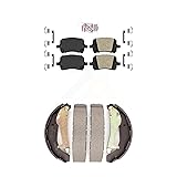 Transit Auto Front Rear Ceramic Disc Brake Pads Kit