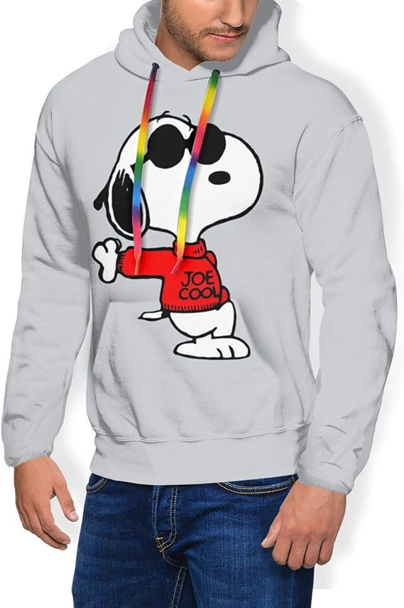Amazon Co Jp フード付きスウェットシャツ Snoopy スヌーピー メンズフーディー 長袖パーカー スウェットシャツ おしゃれスウェットシャツ 男女兼用 カジュアル スポーツ ジュアル プルオーバー 春 夏 秋 通学 服 ファッション小物