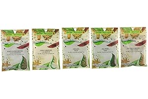 Splendor Garden Organic Pantry Favorites 5 Pack Sampler - 153 g, colorful