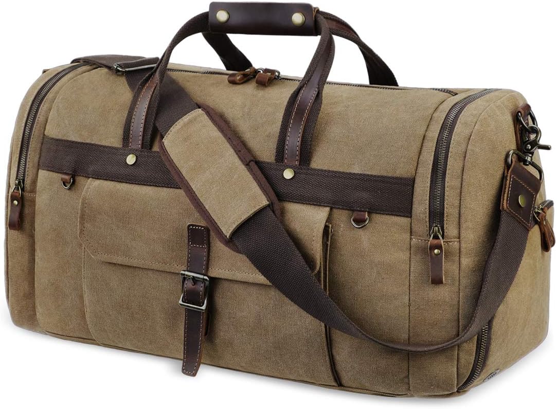 Duffle Bags for Men Waterproof Travel Duffel Bag Oversized Canvas