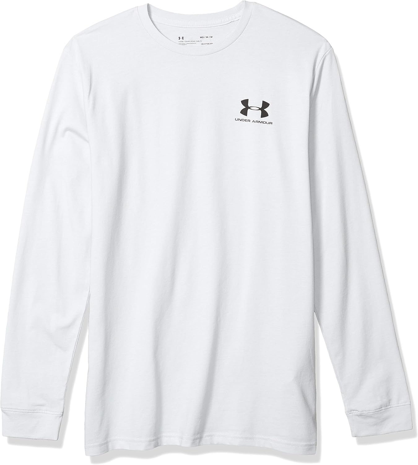 men's ua sportstyle left chest long sleeve