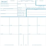 FBI Fingerprint Cards FD-258 Requester Pack of 5 view 1