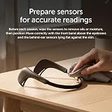 MUSE 2 Brain-Sensing Headband Grey Meditation Assistant iOS Android view 6
