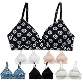 Alyce Ives Intimates Girls, Teens & Petite Women Lightly Padded A Cup Bra-6 Pack