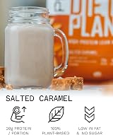 PhD Diet Plant Plant Based Vegan Protein Powder Salted Caramel 40 Servings view 2