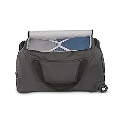 High Sierra Forester 34-Inch Wheeled Duffel, Black