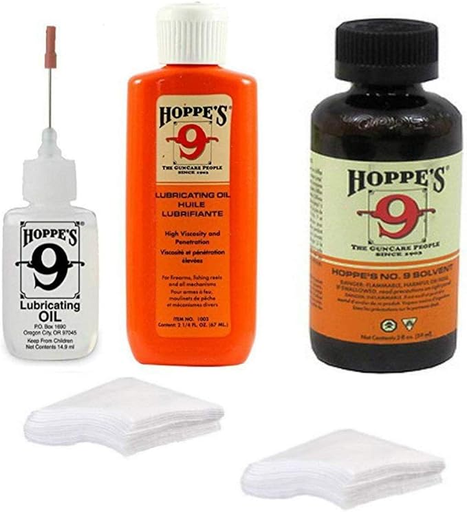 Hoppes 9 Elite Gun Cleaning kit Gun Bore Cleaner and Lubricant Oil