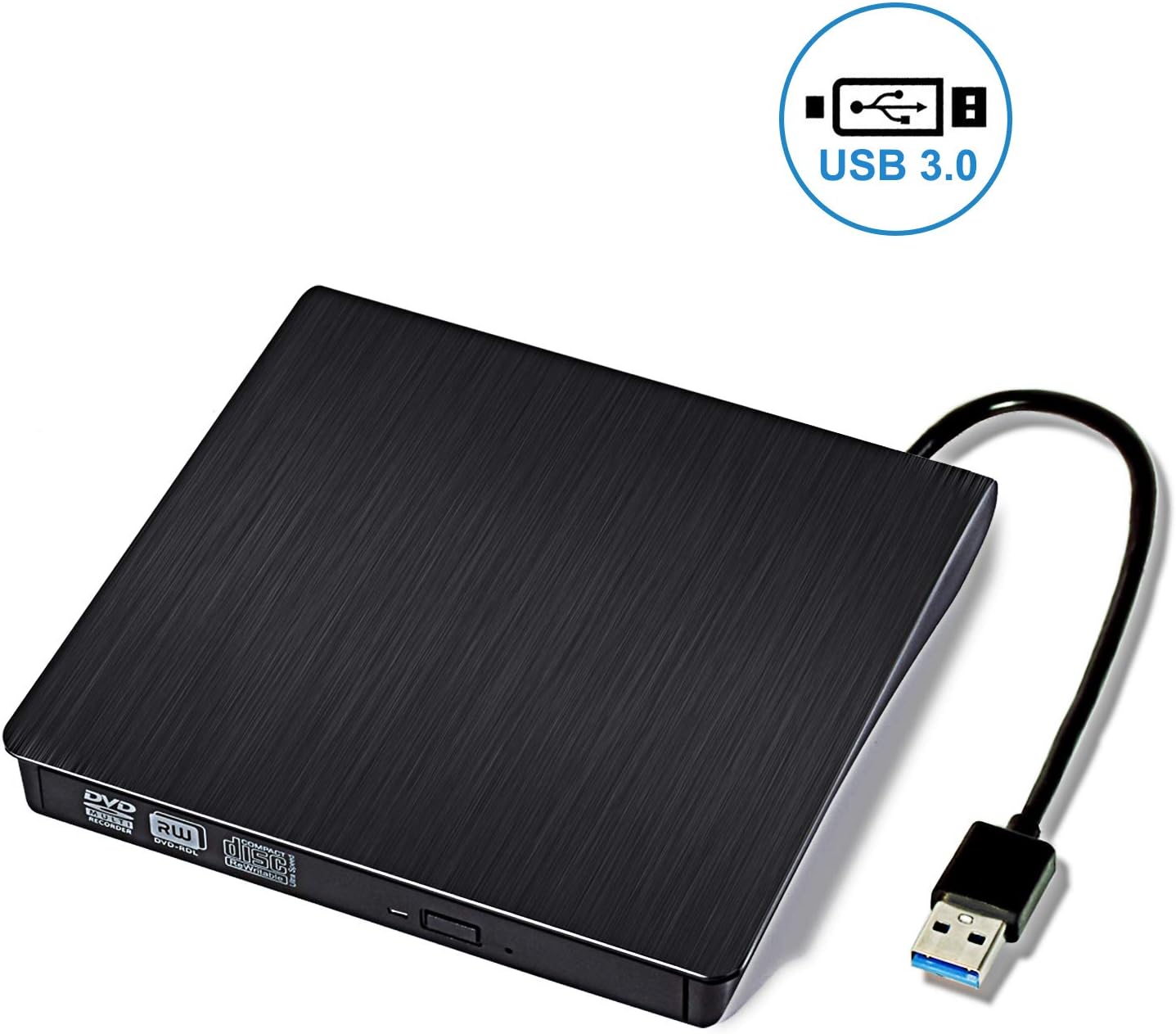 External CD Drive Drivefree plug and play USB 3.0 Portable