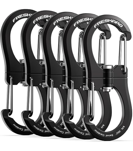 Amazon.com: Hillman Group RSC 5040526 Apex Carabiner Key Chain