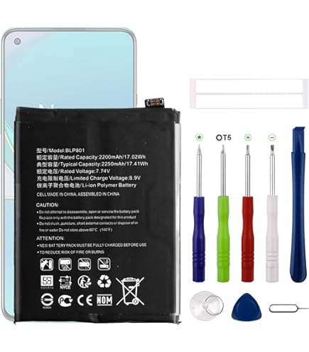 Original Batterie BLP801 pour OnePlus 8T 1031100032 Original Batterie BLP801 pour OnePlus 8T 1031100032