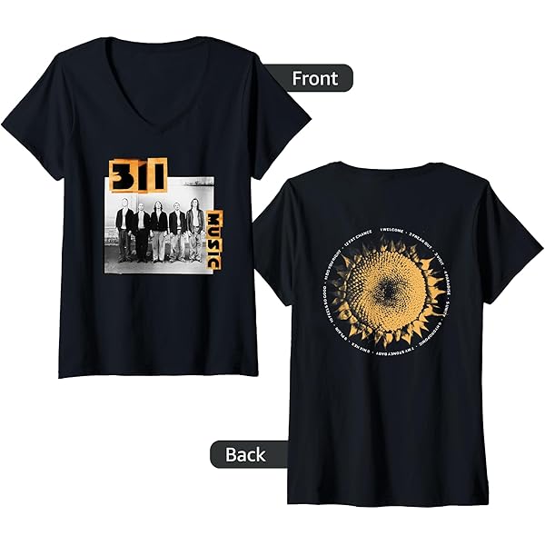 Amazon.com: Official 311 Music T-Shirt : Clothing, Shoes & Jewelry