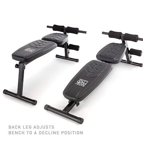 Marcy Multi-Position Utility Bench with Adjustable Hyper-Extension