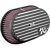 K&amp;N Cold Air Intake System: Powersports High-Flow Air Filter, RK-3956 | Fits Select 2017-2025 HARLEY DAVIDSON: FXST Softail Standard 107/FLTRT Road Glide3/FLRT Freewheeler (See Product Description)