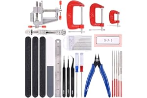 Keadic 35Pcs Gundam Model Tools Kit Gundam Modeler Basic Tools Craft Set Gundam Model Tools Kit Professional Hobby Model Tool