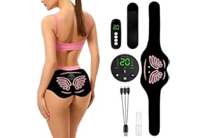 LESOFI Hip Trainer, Butt Lifting Machine Glute Muscle Stimulator, 8 Modes & 20-Level Intensity Muscle Toner Stimulator, EMS Muscle Stimulator Booty Trainer for Women Men Home Fitness