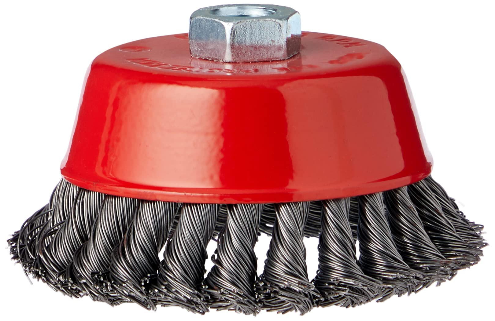 4" M14 Knotted Wire Cup Brush