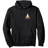 Tux Linux Penguin - sudo rm -rf / computer science computers Pullover Hoodie