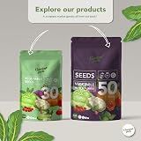 Garden Pack Garden Pack Seeds Pouch 50 Varieties Non-GMO 25000 Seeds view 8