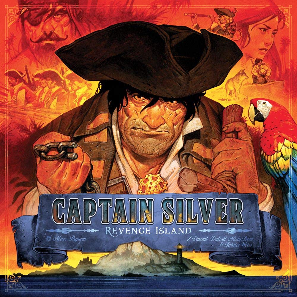 Matagot Board Game Captain Silver Isle of the Revenge 2-5 Players 12+
