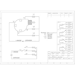 YukiHalu Ceiling Fan Pull Chain Switch 3 Speed 4