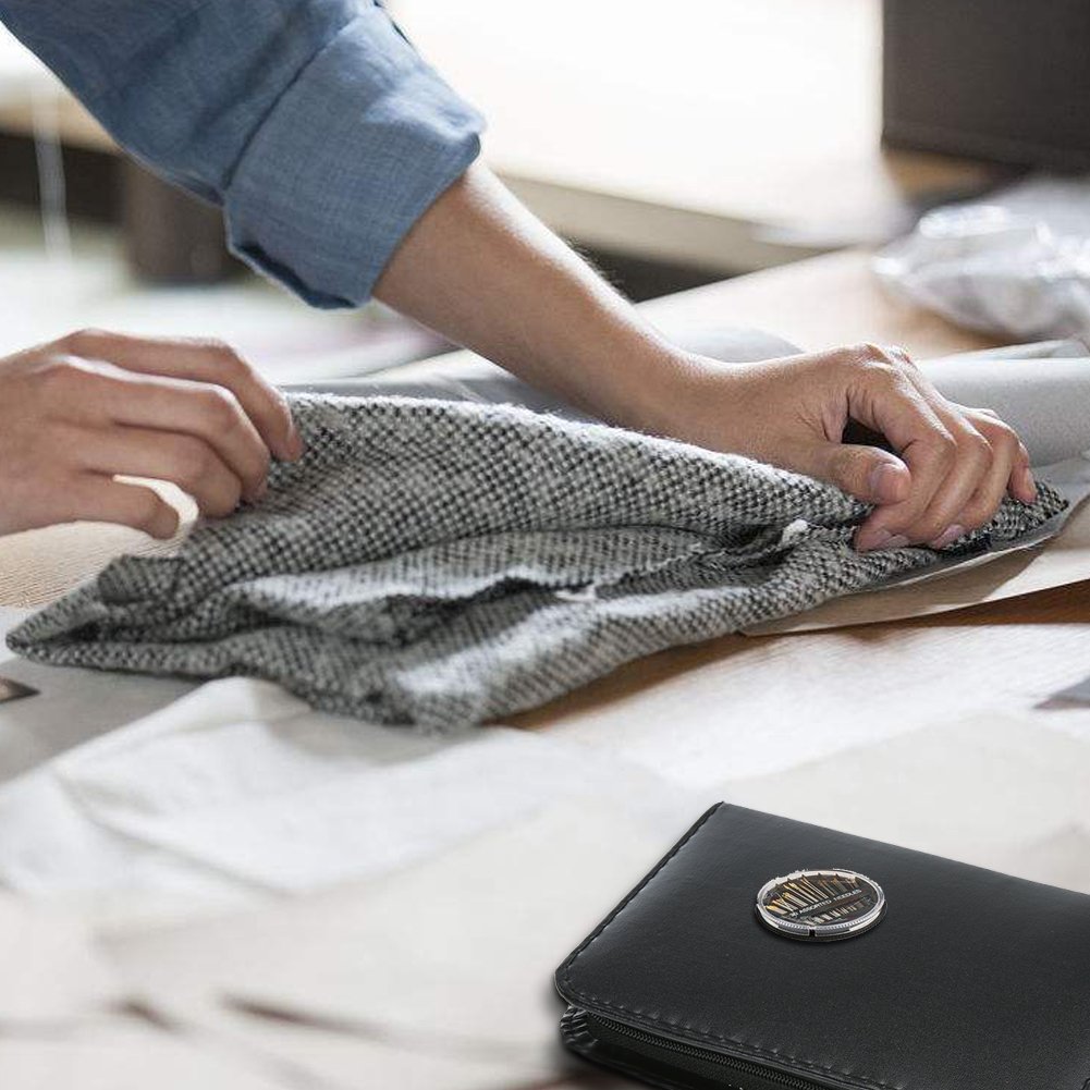 Sewing Kit [88 DIY Sewing Supplies] Zipper Portable leather sewing kit ,Mini Sewing Kit for Beginners,Emergency,Summer Campers,Travel and home Filled with Mending Supplies and Sewing Accessories