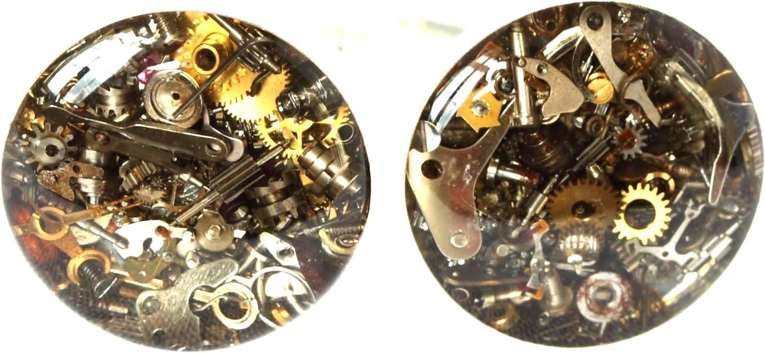 Sophie Hutchinson DesignsSteampunk Cufflinks Bronze, Watch Parts Cufflinks, Clockwork Cufflinks, Upcycled Cufflinks, Valentine Gifts