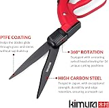 Kimura Samurai Grass Shears - Rotating Head, High Carbon Japanese Steel view 2