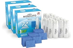 Thermacell Mosquito Repellent Refills; Compatible with Any Fuel-Powered Thermacell Repeller; Highly Effective, Long Lasting, 