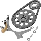 BDFHYK Engine Timing Chain Kit with Sprocket for 4.3L V6 Engines Compatible with Chevy Compatible with GMC Compatible with 1999-2003 Silverado Express Sierra Savana 1500 2500 Blazer Bravada