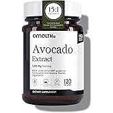 AMALTH Avocado Supplement Fruit Extract 15:1, 1000mg Maximum Strength ASU for Joints Health and Support Digestion |120 Capsules | Non-GMO, Gluten Free