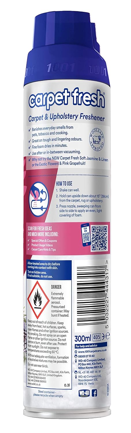 1001 Carpet Fresh Winter Berries Fragrance 300ml - Image 5