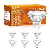 RUCHA MR16 Halogen Buld, 12V 50W dimmable Halogen